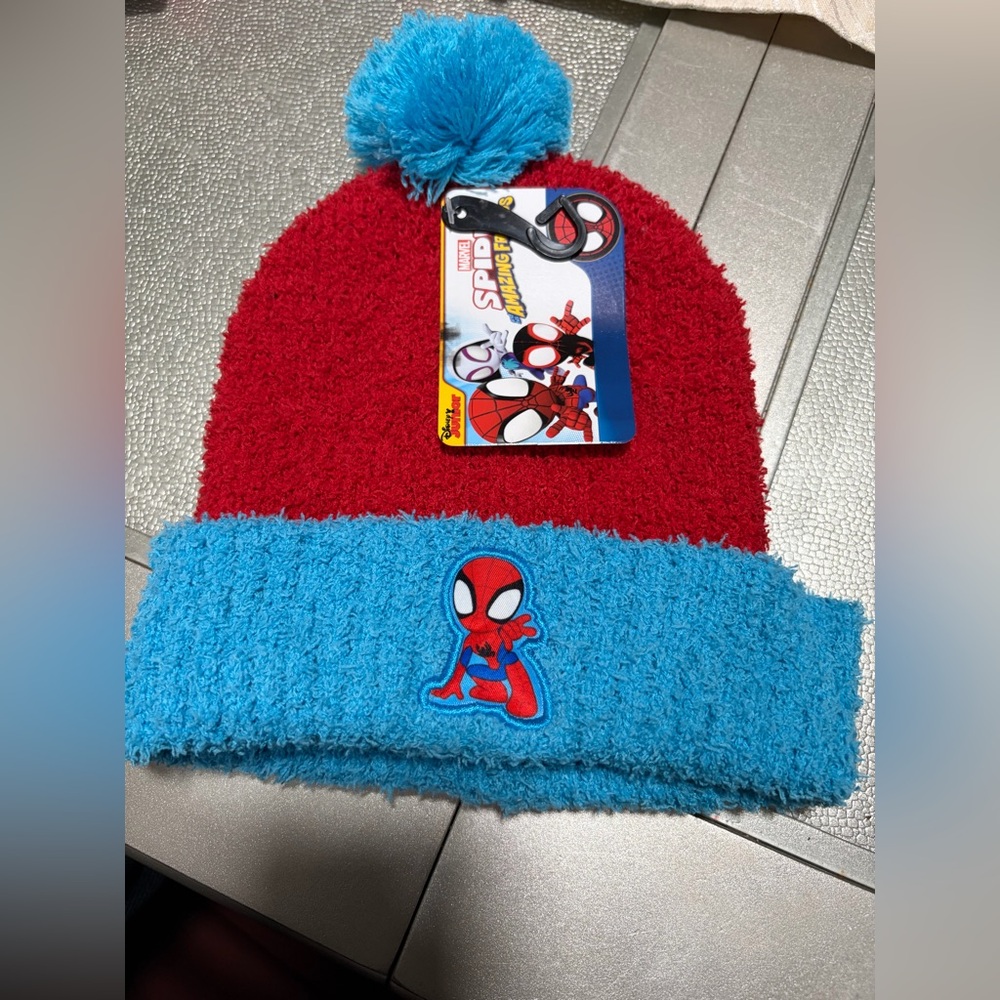 Red and Blue Spider-Man Beanie